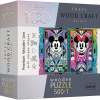 Wood Craft: Mickey a Minnie Mouse drevené puzzle 500+1dielikov- Trefl Wood Craft: Mickey a Minnie Mouse drevené puzzle 500+1dielikov- Trefl