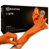 Mercator GoGrip orange S bezpudrové nitrilové textúrované rukavice Mercator GoGrip orange S bezpudrové nitrilové textúrované rukavice