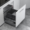 Hailo 600 SEPARATO-K 1x 18L 2x 8L V 340mm tmavošedá Hailo 600 SEPARATO-K 1x 18L 2x 8L V 340mm tmavošedá
