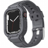 AppleKing odolné Armor puzdro s remienkom pre Apple Watch 45mm / 44mm / 42mm - sivé - možnosť vrátiť tovar ZADARMO do 30tich dní AppleKing odolné Armor puzdro s remienkom pre Apple Watch 45mm / 44mm / 42mm - sivé - možnosť vrátiť tovar ZADARMO do 30tich dní