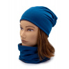 Čiapka a nákrčník Blue Petrol - M Čiapka a nákrčník Blue Petrol - M