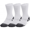 Under Armour | UA Performance Tech 3pk Crew-WHT | biela| L Under Armour | UA Performance Tech 3pk Crew-WHT | biela| L