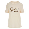 Dámske Tričko s krátkym rukávom GUESS SS CN GLITTERY LOGO TEE W4YI09JA914-G1E0 – Béžová Dámske Tričko s krátkym rukávom GUESS SS CN GLITTERY LOGO TEE W4YI09JA914-G1E0 – Béžová