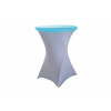 TENTino Elastická čiapka STANDARD na dosku bistro stola 60 cm VIAC FARIEB Farba obrusu: SVETLOMODRÁ / SKY BLUE TENTino Elastická čiapka STANDARD na dosku bistro stola 60 cm VIAC FARIEB Farba obrusu: SVETLOMODRÁ / SKY BLUE