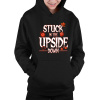 Stuck in the upside down pre fanúšikov seriálu Stranger Things - detská mikina s kapucňou - Koszulkowy | 152 | Čierna | Mikina s kapucňou - detská Stuck in the upside down pre fanúšikov seriálu Stranger Things - detská mikina s kapucňou - Koszulkowy | 152 | Čierna | Mikina s kapucňou - detská