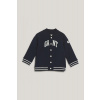 BUNDA GANT VARSITY SWEAT JACKET MARINE BUNDA GANT VARSITY SWEAT JACKET MARINE
