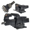 Black Otočný zverák s kovadlinou 125 mm Black Otočný zverák s kovadlinou 125 mm