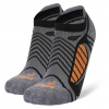 Balega Ultralight No Show Tab Black/Grey Heather športové ponožky Veľkosť: S Balega Ultralight No Show Tab Black/Grey Heather športové ponožky Veľkosť: S