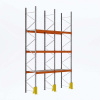 Majster Regál Palettenregale - Grundregal - 600 - 185 - 110 - 3 - 1000 - 2 - wire mesh - protector, Pozinkované/Oranžová Majster Regál Palettenregale - Grundregal - 600 - 185 - 110 - 3 - 1000 - 2 - wire mesh - protector, Pozinkované/Oranžová