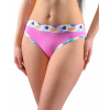 Gina Nohavičky bokové so širokým bokom 16170P - Pink S/M Gina Nohavičky bokové so širokým bokom 16170P - Pink S/M