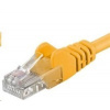 PremiumCord sputp005Y patch UTP, RJ45-RJ45, level 5e, 0,5m, žlutý PremiumCord sputp005Y patch UTP, RJ45-RJ45, level 5e, 0,5m, žlutý