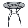 ROJAPLAST ZWMT-06 Záhradný stôl ø 70 cm, čierny ROJAPLAST 609/6 ROJAPLAST ZWMT-06 Záhradný stôl ø 70 cm, čierny ROJAPLAST 609/6