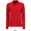 SOL's Collection Polokošile Perfect LSL Women, piqué, dlouhý rukáv, dámská COT25208300403-red L Červená SOL's Collection Polokošile Perfect LSL Women, piqué, dlouhý rukáv, dámská COT25208300403-red L Červená