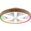 Brilliant | Brilliant - LED RGBW Stmievateľný stropný ventilátor GAIANO LED/24W/230V + DO | BI0208 Brilliant | Brilliant - LED RGBW Stmievateľný stropný ventilátor GAIANO LED/24W/230V + DO | BI0208