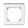 Rámeček jednonásobný s otvorem 55x55, 3901H-A05510 62, ABB, Levit®, bílá / kouřová černá (ABB, Levit®, bílá / kouřová černá) Rámeček jednonásobný s otvorem 55x55, 3901H-A05510 62, ABB, Levit®, bílá / kouřová černá (ABB, Levit®, bílá / kouřová černá)