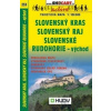 Slovenský kras raj rudohorie-východ 1:100 Slovenský kras raj rudohorie-východ 1:100