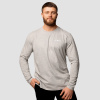 Tričko Basic s dlhým rukávom Grey - GymBeam Veľkosť: XXXL 85762-6-XXXL Tričko Basic s dlhým rukávom Grey - GymBeam Veľkosť: XXXL 85762-6-XXXL