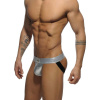 Jocksy Addicted AD545 Metallic Jock strieborné XL, pánske jocksy Jocksy Addicted AD545 Metallic Jock strieborné XL, pánske jocksy