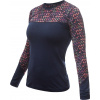 Dámské termo triko SENSOR Merino Impress deep blue/origami Velikost: L, Barva: Modrá Dámské termo triko SENSOR Merino Impress deep blue/origami Velikost: L, Barva: Modrá