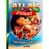 Atlas zvířat velká kniha 330 samolepek Atlas zvířat velká kniha 330 samolepek
