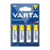 Batéria tužková, AA, 1.5V, Varta, blister, 4-pack, VAR-LR6E, Energy 409669,00 Batéria tužková, AA, 1.5V, Varta, blister, 4-pack, VAR-LR6E, Energy 409669,00