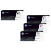 Toner HP 508X (CF360X,CF361X,CF362X,CF363X), black + color (čierny + farebný) Toner HP 508X (CF360X,CF361X,CF362X,CF363X), black + color (čierny + farebný)