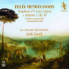 Le Concert des Nations, MENDELSSOHN: SYMPHONIE NO.4 (VERSION 1833 & 1834), CD Le Concert des Nations, MENDELSSOHN: SYMPHONIE NO.4 (VERSION 1833 & 1834), CD