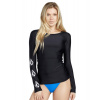 dámské koupací triko Volcom Simply Core LS 2024 Black dámské koupací triko Volcom Simply Core LS 2024 Black