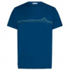 Icebreaker Merino 150 Tech Lite SS Tee Range Stripes Men modrá XL Icebreaker Merino 150 Tech Lite SS Tee Range Stripes Men modrá XL