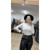 Biely crop top Livi - M/L Biely crop top Livi - M/L