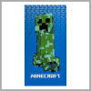 Minecraft osuška, plážová uterák „SSS” 70x140 cm Minecraft osuška, plážová uterák „SSS” 70x140 cm
