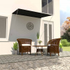 zahrada-XL Zaťahovacia markíza 200x150 cm antracitová 143759 zahrada-XL Zaťahovacia markíza 200x150 cm antracitová 143759