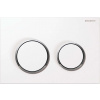Geberit Omega20, Omega 20 Ovládacie tlačidlo splachovania, biela/lesklý chróm 115.085.KJ.1 Geberit Omega20, Omega 20 Ovládacie tlačidlo splachovania, biela/lesklý chróm 115.085.KJ.1