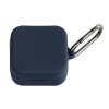 kwmobile kryt for CMF Nothing Buds 2 Plus kryt - Silikonový kryt for Earbuds Charging kryt - Ochranný Headphone držák with Carabiner Clip - tmavý modrá kwmobile kryt for CMF Nothing Buds 2 Plus kryt - Silikonový kryt for Earbuds Charging kryt - Ochranný Headphone držák with Carabiner Clip - tmavý modrá