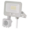 LED reflektor GLARO s pohybovým čidlom, 10 W, biely, IP54, 1000 lm, neutrálna biela LED reflektor GLARO s pohybovým čidlom, 10 W, biely, IP54, 1000 lm, neutrálna biela