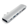 Satechi USB-C Pro Hub - Silver Aluminium Satechi USB-C Pro Hub - Silver Aluminium