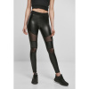 Women's Tech Mesh Leggings in Faux Leather Black čierna | šedá S Urban Classics 4053838712252 Women's Tech Mesh Leggings in Faux Leather Black čierna | šedá S Urban Classics 4053838712252