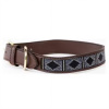Obojok pre psa kožený, s perličkami Kentucky Obojok pre psa kožený, s perličkami Kentucky