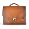 Luxusná kožená aktovka z pravej kože ručne tamponovaná v Cigaro farbe (VK7897RCIG) Luxusná kožená aktovka z pravej kože ručne tamponovaná v Cigaro farbe (VK7897RCIG)