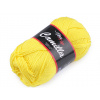 Bavlnená pletacia priadza Camilla 50 g Variant: 2 (8184) žltá, Balenie: 1 ks Bavlnená pletacia priadza Camilla 50 g Variant: 2 (8184) žltá, Balenie: 1 ks