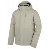 Pánska hardshellová plnená bunda Husky Nurme M beige, XXXL Pánska hardshellová plnená bunda Husky Nurme M beige, XXXL