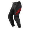 O´Neal nohavice ELEMENT RACEWEAR čierna/Šedá/Červená 30 O´Neal nohavice ELEMENT RACEWEAR čierna/Šedá/Červená 30