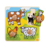 Bigjigs Toys Vkladacie edukatívne puzzle farma Bigjigs Toys Bigjigs Toys Vkladacie edukatívne puzzle farma Bigjigs Toys