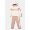 Detská bavlnená tepláková súprava Guess K5BG04.KAV34.9BYA ružová 105-112 Detská bavlnená tepláková súprava Guess K5BG04.KAV34.9BYA ružová 105-112