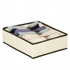 VERK GROUP Organizér na spodnú bielizeň, podprsenky, čiapky, KIPIT, 6 priehradiek, béžový 34 x 30 x 10 cm VERK GROUP Organizér na spodnú bielizeň, podprsenky, čiapky, KIPIT, 6 priehradiek, béžový 34 x 30 x 10 cm