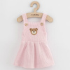 Kojenecká laclová sukýnka New Baby Luxury clothing Laura růžová, vel. 56 (0-3m), Růžová