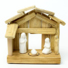 Betlehem LED, drevo/porcelán, 20,5x9x18 cm Betlehem LED, drevo/porcelán, 20,5x9x18 cm