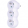 Solight rozbočovač s podperou, 3 x 10A, biely P101 Solight rozbočovač s podperou, 3 x 10A, biely P101