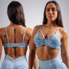 NEBBIA - Medium support športová podprsenka s leopardím vzorom PRIMAL 854 (BLUE LEOPARD) - XS NEBBIA - Medium support športová podprsenka s leopardím vzorom PRIMAL 854 (BLUE LEOPARD) - XS