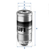 UFI Palivový filter 24.408.00 UFI Palivový filter 24.408.00
